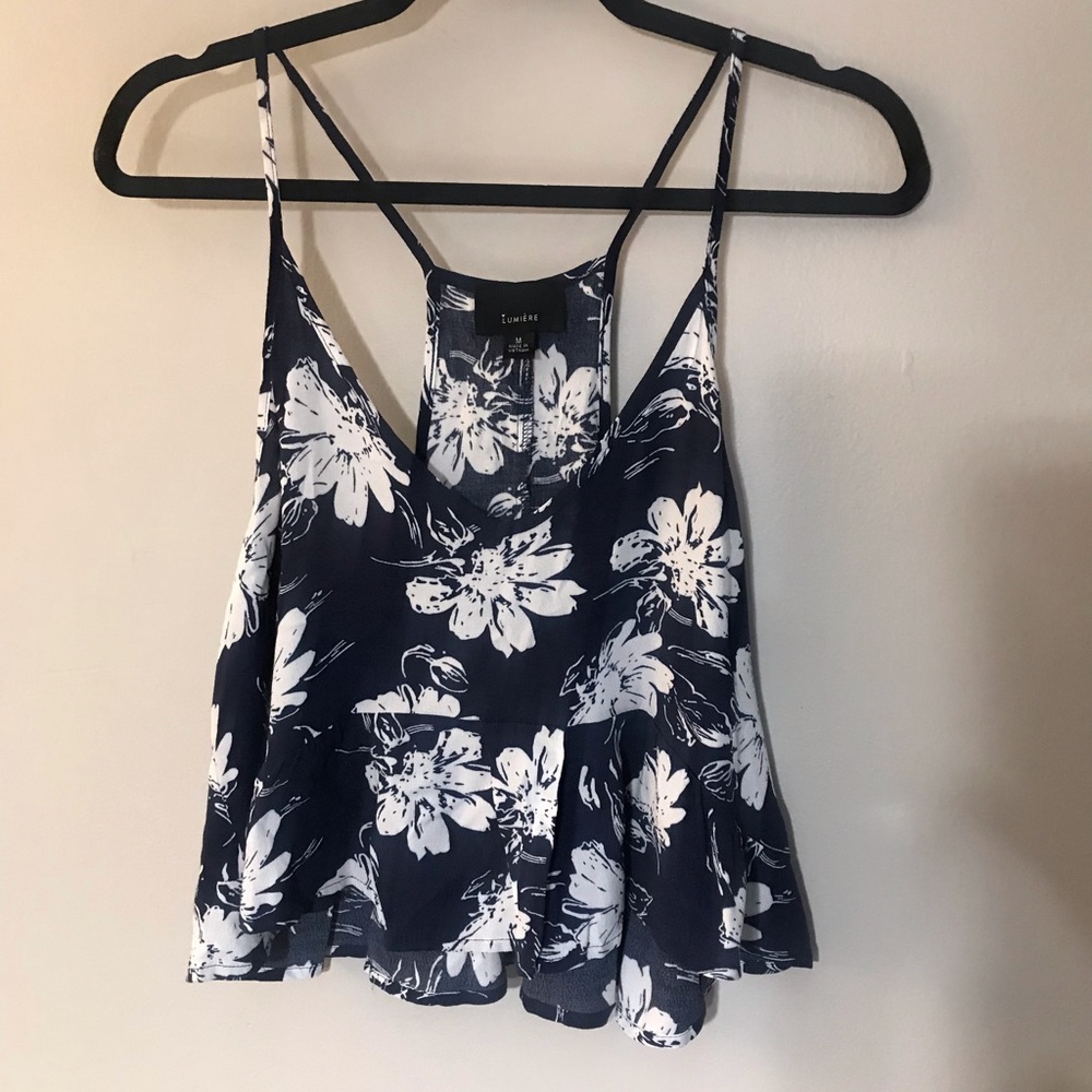 Strappy crop top